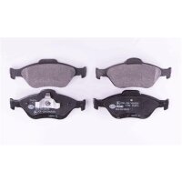Brake pad set without wear warning 18.8 mm HELLA for FORD...