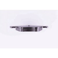 Brake pad set without wear warning 18.8 mm HELLA for FORD FIESTA and others