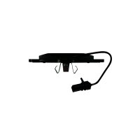 Brake pad set with wear warning contact 20.1 mm HELLA for e.g. VW TRANSPORTER