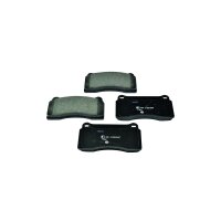 Brake pad set without wear warning 18.2 mm HELLA for...