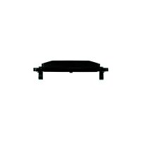 Bremsbelagsatz ohne Verschleißwarnung 17,2 mm HELLA für u.a. FORD MONDEO