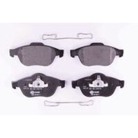 Brake pad set without wear warning 18.3 mm HELLA for e.g. RENAULT ESPACE