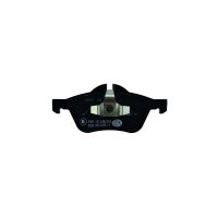 Brake pad set discs with wear warning 18.3 mm HELLA for...