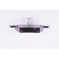 Brake pad set discs with wear warning HELLA for e.g. OPEL ASTRA