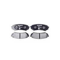 Brake pad set without wear warning 17.5 mm HELLA for e.g....