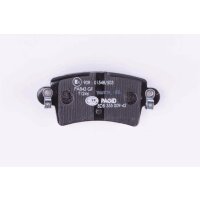 Bremsbelagsatz ohne Verschleißwarnung 16,8 mm HELLA für u.a. OPEL MOVANO