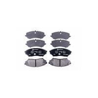 Brake pad set without wear warning 15.5 mm HELLA for...