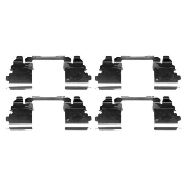 Accessory Kit, Disc Brake Pads 4 pcs. HELLA for e.g. IVECO DAILY