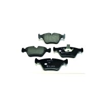 Brake pad set discs with wear warning indicator 20.3 mm...