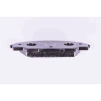 Brake pad set discs with wear warning 16 mm HELLA for e.g. HONDA CIVIC