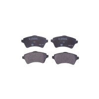 Brake pad set without wear warning 17.5 mm HELLA for LAND...