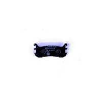 Brake pad set discs with wear warning 13.3 mm HELLA for...