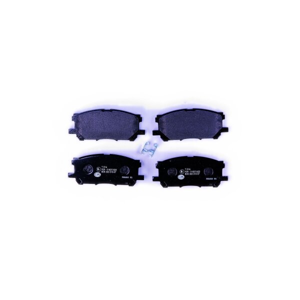 Bremsbelagsatz Scheiben ohne Verschleißwarnanzeige 17 mm HELLA für LEXUS RX