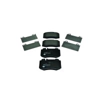 Bremsbelagsatz Scheiben mit Verschleißwarnung 17,7...