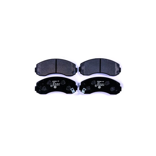 Bremsbelagsatz Scheiben mit Verschleißwarnung 15,5 mm HELLA für u.a. KIA K2500