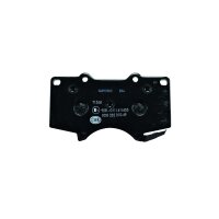 Brake pad set with wear warning 17.8 mm HELLA for e.g....