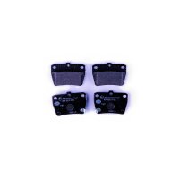 Brake pad set discs with wear warning 14 mm HELLA for...