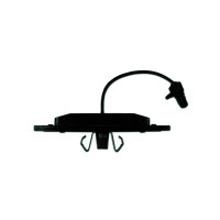 Brake pad set with wear warning contact 20.3 mm HELLA for SKODA OCTAVIA and others