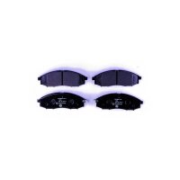 Brake pad set discs with wear warning 17 mm HELLA for...