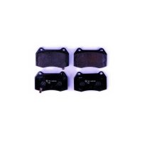 Brake pad set discs with wear warning 15 mm HELLA for...