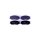 Brake pad set with wear warning 16.5 mm HELLA for HYUNDAI TERRACAN and others