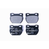 Brake pad set, rear brake disc HELLA PAGID for LAND ROVER