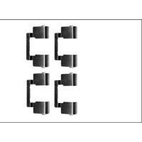 Zubehörsatz Scheibenbremsbelag 4 tlg. HELLA für...