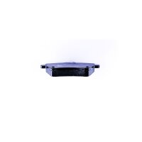 Brake pad set discs with wear warning 19 mm HELLA for e.g. MB A-KLASSE