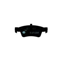 Brake pad set discs with wear warning 18 mm HELLA for...