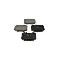 Brake pad set discs with wear warning indicator 17.3 mm...