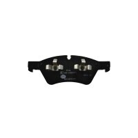 Brake pad set discs with wear warning 21 mm HELLA for...