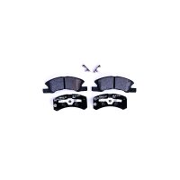 Brake pad set with wear warning 14.4 mm HELLA for e.g....