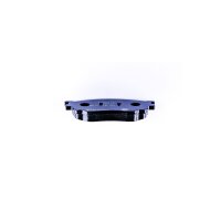 Brake pad set discs with wear warning 17 mm HELLA for...