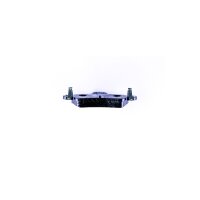 Brake pad set without wear warning 15.7 mm HELLA for FORD MONDEO and others