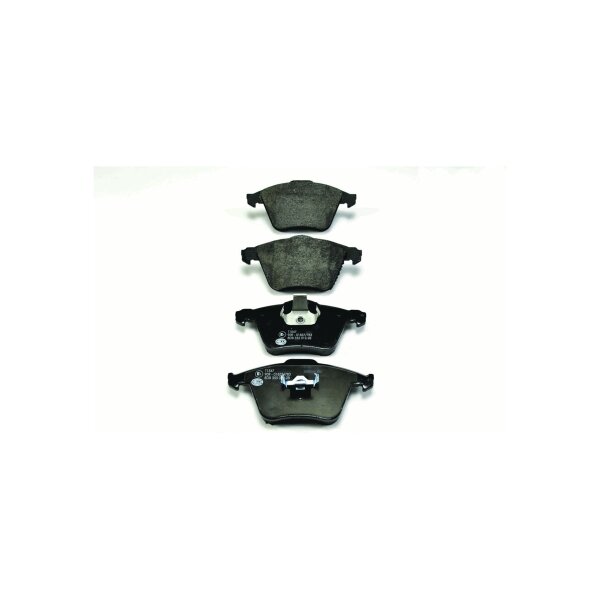 Brake pad set without wear warning 18.5 mm HELLA for e.g. SAAB 9-3