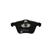 Brake pad set without wear warning 18.5 mm HELLA for e.g....