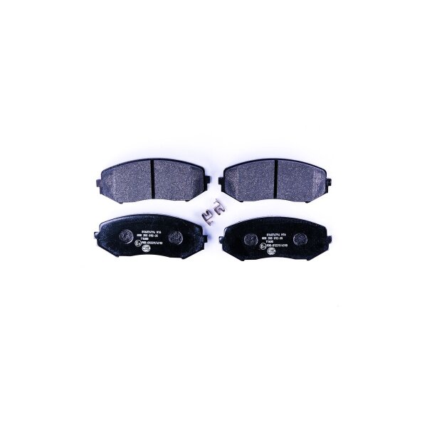 Bremsbelagsatz Scheiben mit Verschleißwarnung 17 mm HELLA für u.a. SUZUKI GRAND