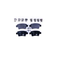 Brake pad set without wear warning 17.5 mm HELLA for FIAT...