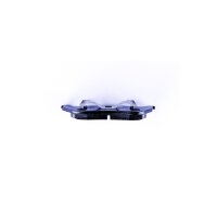 Brake pad set discs without wear warning 14.6 mm HELLA for FORD