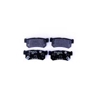 Brake pad set with wear warning 15 mm HELLA for SSANGYONG...