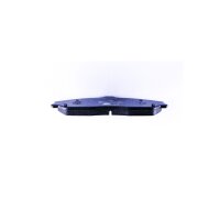 Brake pad set with wear warning 15.3 mm HELLA for CHEVROLET CORVETTE and others