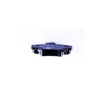 Brake pad set without wear warning 18.2 mm HELLA for e.g. RENAULT CLIO