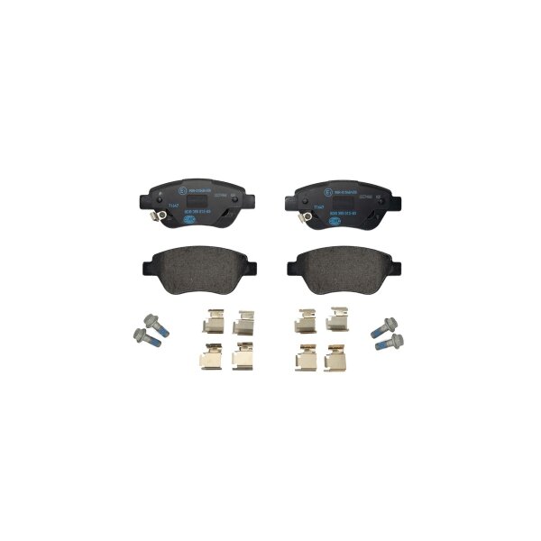 Bremsbelagsatz Scheiben mit Verschleißwarnung 17,8...