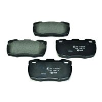 Brake pad set, front brake disc HELLA PAGID for LAND ROVER