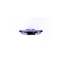 Brake pad set discs without wear warning 16.7 mm HELLA for CITROËN C6