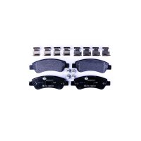 Brake pad set without wear warning 18.8 mm HELLA for FIAT...