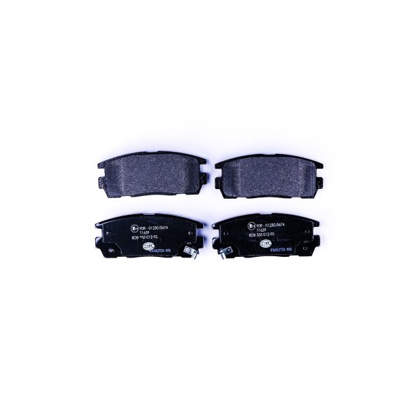 Bremsbelagsatz Scheiben mit Verschleißwarnung 15,4 mm HELLA für u.a. OPEL ANTARA