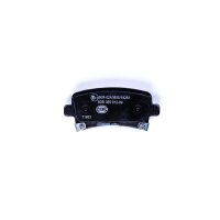 Brake pad set with wear warning 17.3 mm HELLA for e.g....