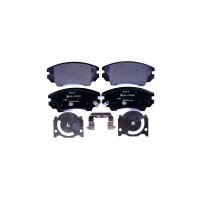 Brake pad set with wear warning 19.1 mm HELLA for e.g....