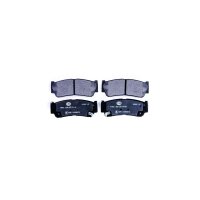 Brake pad set with wear warning 16.2 mm HELLA for HYUNDAI...